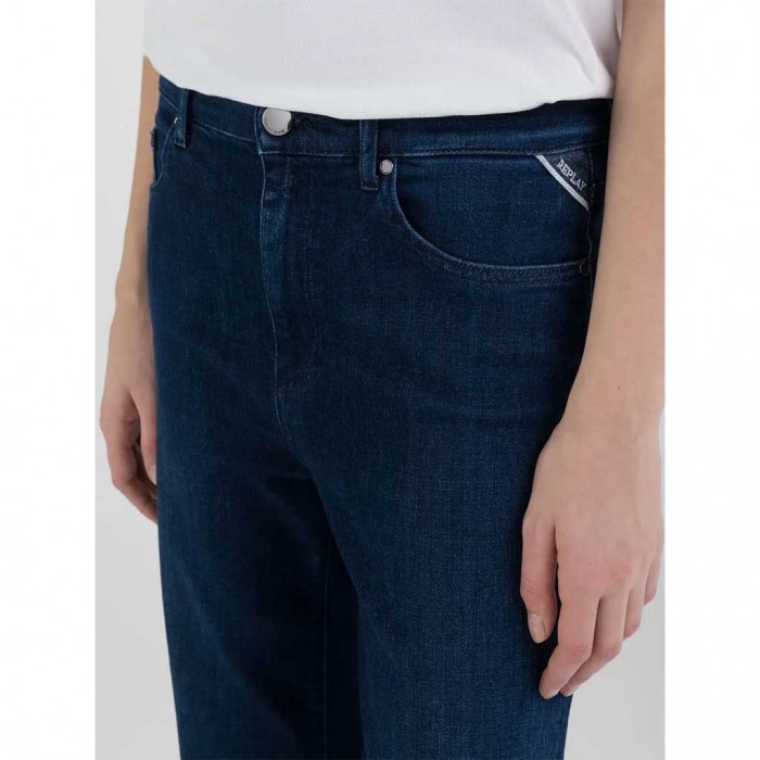 REPLAY MELJA STRAIGHT-FIT JEANS DARK BLUE