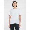 REPLAY WOMAN CREW-NECK JERSEY T-SHIRT WHITE