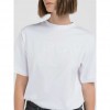 REPLAY CREW-NECK JERSEY T-SHIRT WHITE