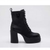 REPLAY WOMAN HIGH HEEL BOOTS BLACK