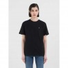 REPLAY WOMAN CREW-NECK JERSEY T-SHIRT BLACK