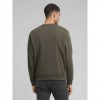 REPLAY COTTON-BLEND CREW-NECK SWEATSHIRT DARK GREEN REPLAY COTTON-BLEND CREW-NECK SWEATSHIRT DARK GREEN