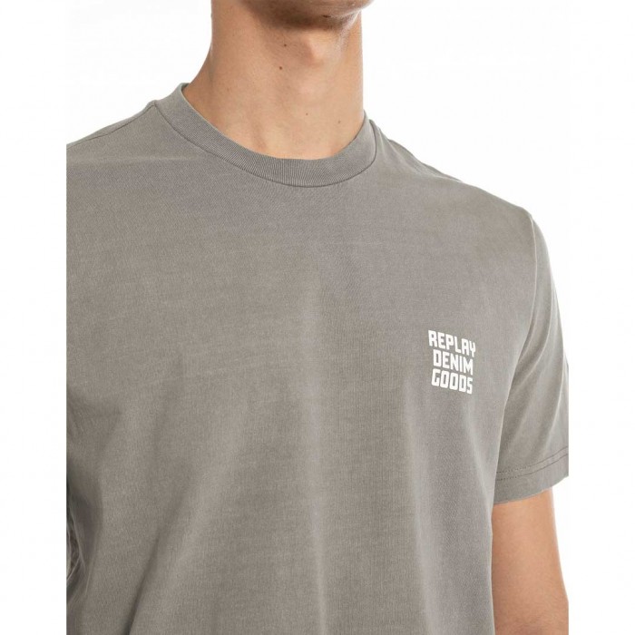 REPLAY MAN T SHIRT GRAY