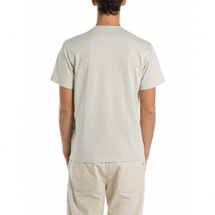 REPLAY MAN T SHIRT BEIGE