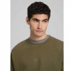 REPLAY CREW-NECK SWEATSHIRT WITH LETTERING GREEN REPLAY CREW-NECK SWEATSHIRT WITH LETTERING GREEN
