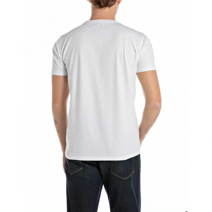 REPLAY MAN T SHIRT WHITE 1
