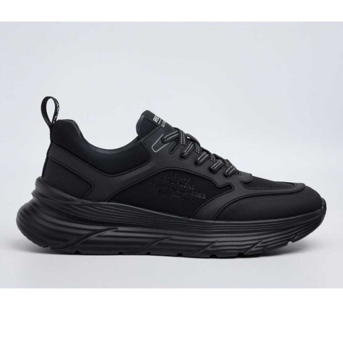 REPLAY MAN SPORTS SHOES BLACK
