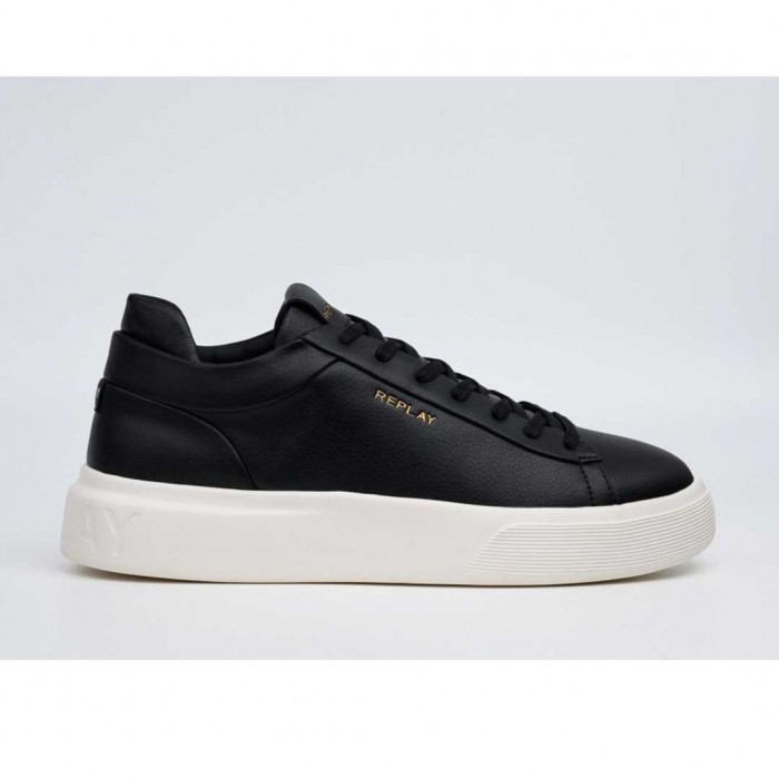 REPLAY MAN SHOES BLACK 1