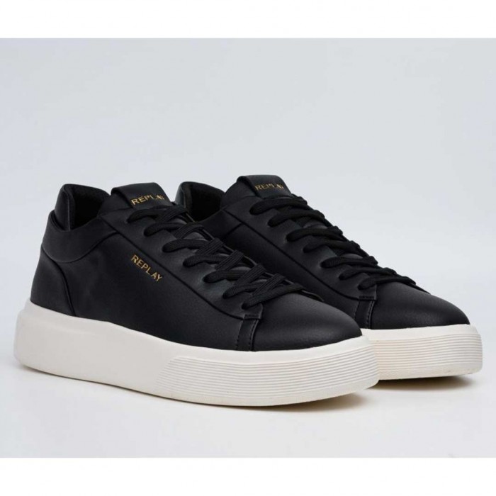 REPLAY MAN SHOES BLACK 1