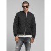 REPLAY REGULAR-FIT QUILTED JACKET BLACK REPLAY REGULAR-FIT QUILTED JACKET BLACK