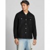 REPLAY WOOL-BLEND OVERSHIRT BLACK REPLAY WOOL-BLEND OVERSHIRT BLACK