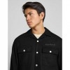 REPLAY WOOL-BLEND OVERSHIRT BLACK REPLAY WOOL-BLEND OVERSHIRT BLACK