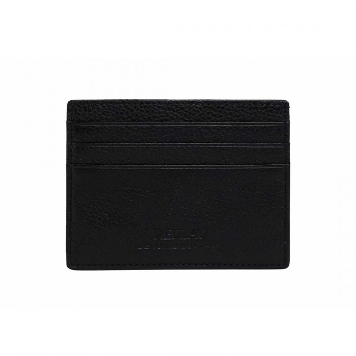 REPLAY WALLET CARD BLACK