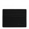 REPLAY WALLET CARD BLACK REPLAY WALLET CARD BLACK