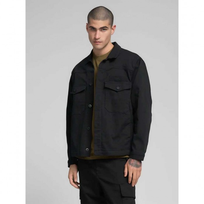 REPLAY BLACK DENIM JACKET BLACK