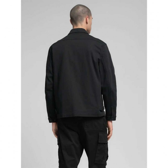 REPLAY BLACK DENIM JACKET BLACK