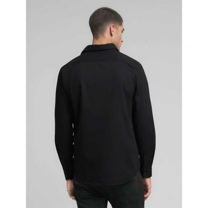 REPLAY MAN DENIM SHIRT BLACK