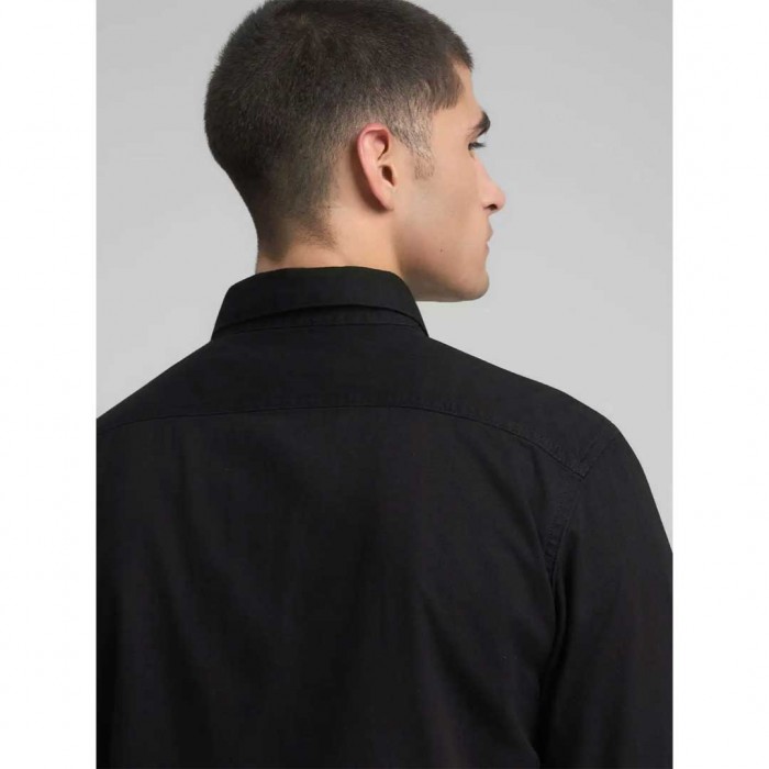 REPLAY MAN DENIM SHIRT BLACK