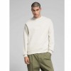 REPLAY CREW-NECK SWEATSHIRT WITH LETTERING ECRU REPLAY CREW-NECK SWEATSHIRT WITH LETTERING ECRU