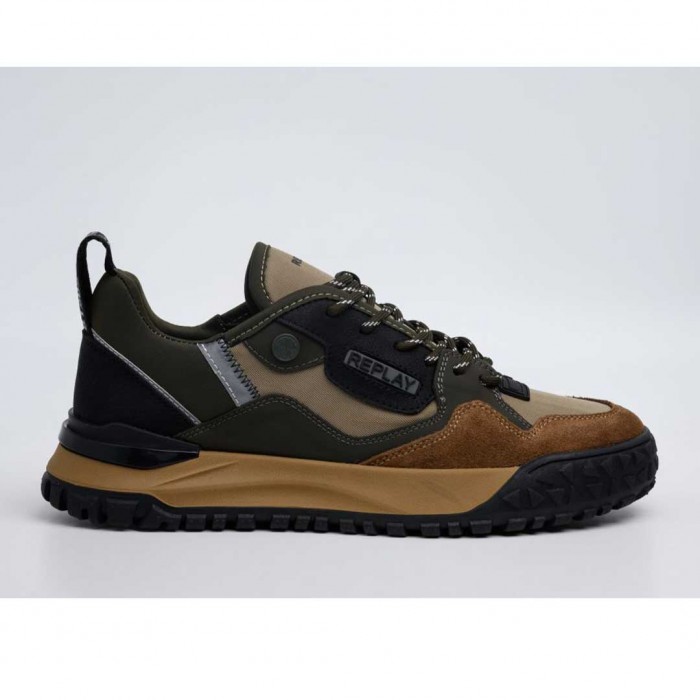 REPLAY MAN SNEAKER BLACK/BEIGE