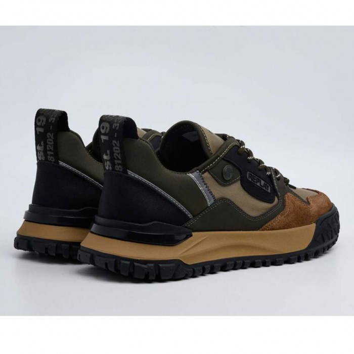 REPLAY MAN SNEAKER BLACK/BEIGE