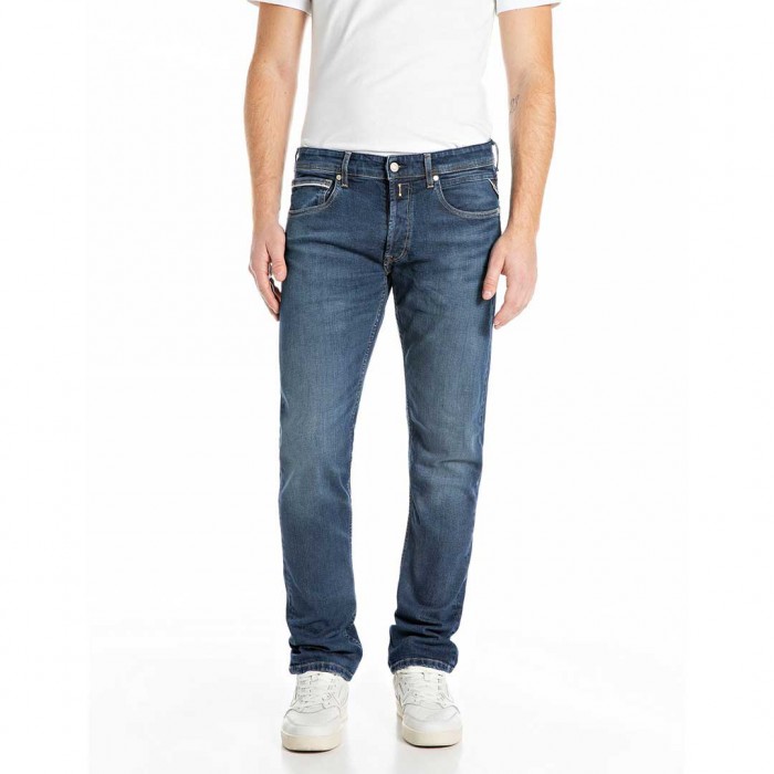 REPLAY MAN JEAN STRAIGHT FIT GROVER BLUE
