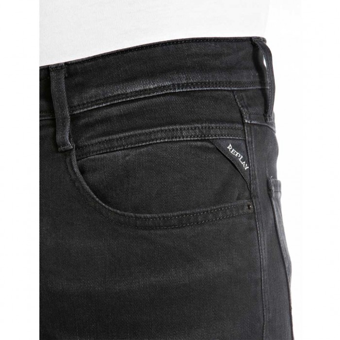 REPLAY MAN ANBASS JEAN BLACK