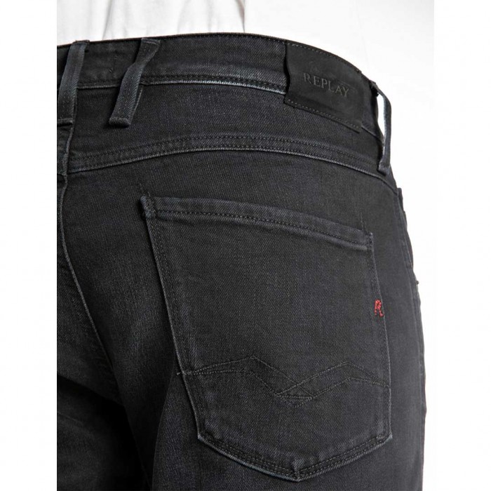 REPLAY MAN ANBASS JEAN BLACK