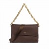 REPLAY WOMAN SMALL BAG DARK BROWN REPLAY WOMAN SMALL BAG DARK BROWN