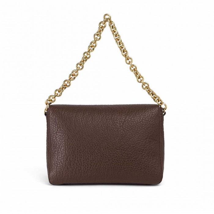 REPLAY WOMAN SMALL BAG DARK BROWN REPLAY WOMAN SMALL BAG DARK BROWN