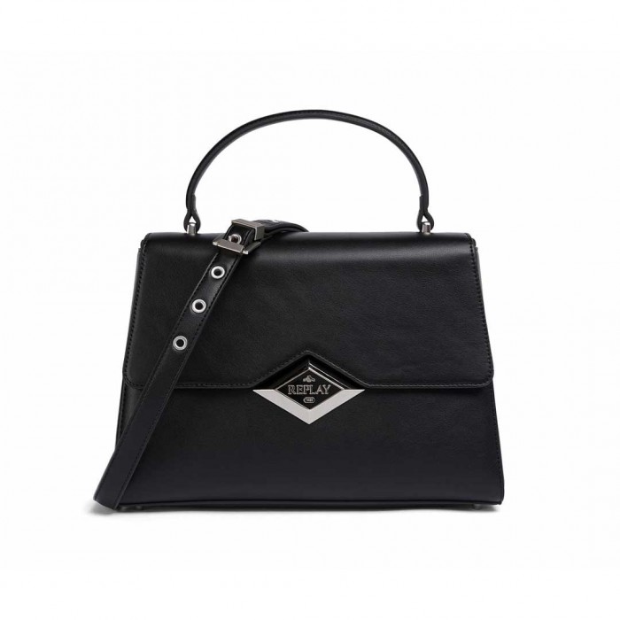 REPLAY WOMAN BAG SMALL BLACK