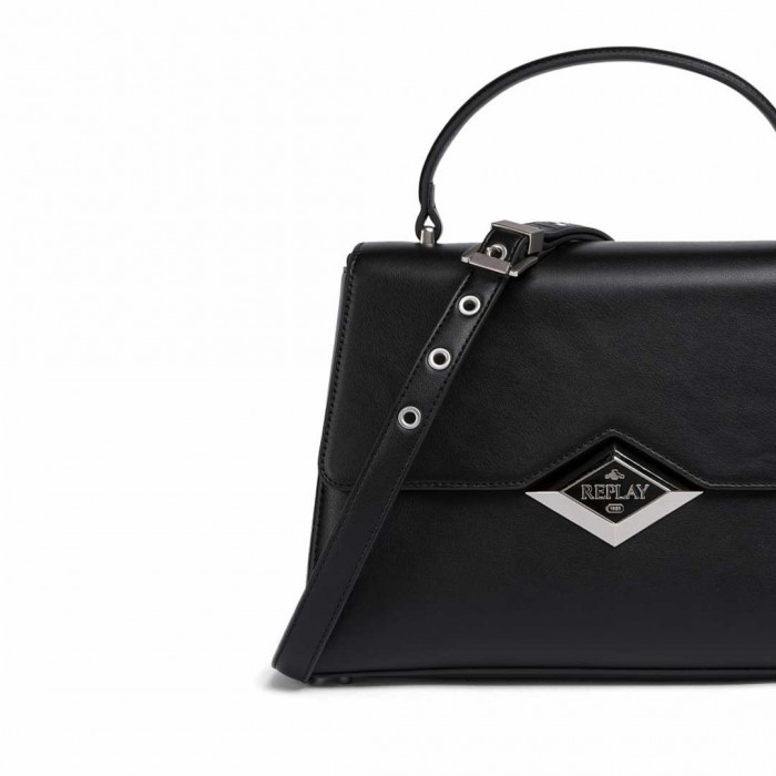 REPLAY WOMAN BAG SMALL BLACK