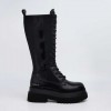 REPLAY WOMAN LONG BOOTS BLACK REPLAY WOMAN LONG BOOTS BLACK