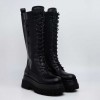REPLAY WOMAN LONG BOOTS BLACK REPLAY WOMAN LONG BOOTS BLACK