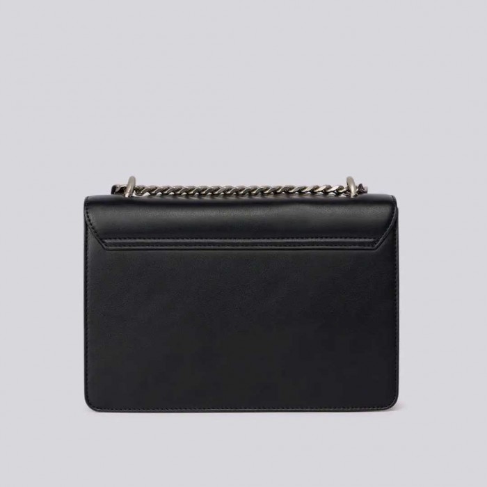 REPLAY CROSSBODY BAG WITH DIAMOND LOGO BLACK