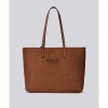 REPLAY REVERSIBLE TOTE BAG WITH CLUTCH BROWN/BLACK REPLAY REVERSIBLE TOTE BAG WITH CLUTCH BROWN/BLACK
