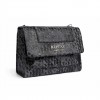 REPLAY DENIM BAG WITH PRINT WASHED BLACK REPLAY DENIM BAG WITH PRINT WASHED BLACK