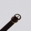 REPLAY LEATHER BELT WITH DECORATED TIP BROWN REPLAY LEATHER BELT WITH DECORATED TIP BROWN