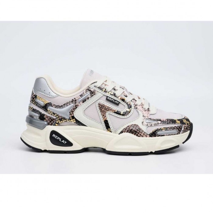 REPLAY WOMAN DESTINY W MELT SNEAKERS WHITE