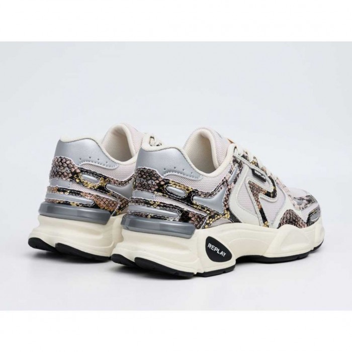 REPLAY WOMAN DESTINY W MELT SNEAKERS WHITE