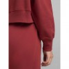 REPLAY COTTON SWEATSHIRT WITH LETTERING RED