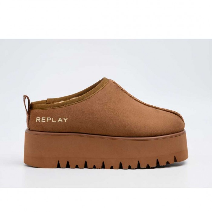 REPLAY WOMAN SHOES SABO BROWN