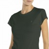 REPLAY WOMAN T SHIRT DARK GREEN