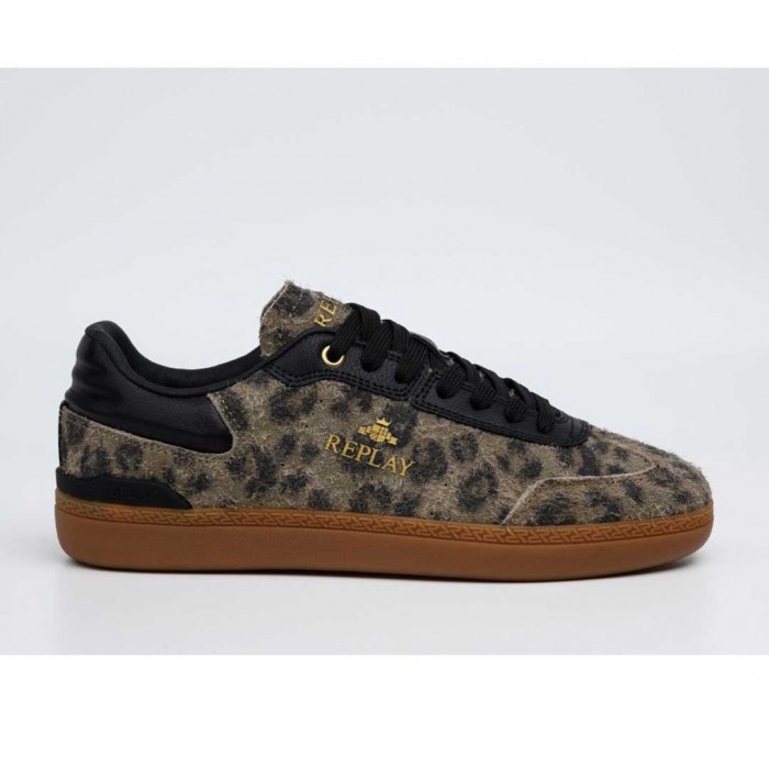 REPLAY WOMAN SHOES LEOPAR