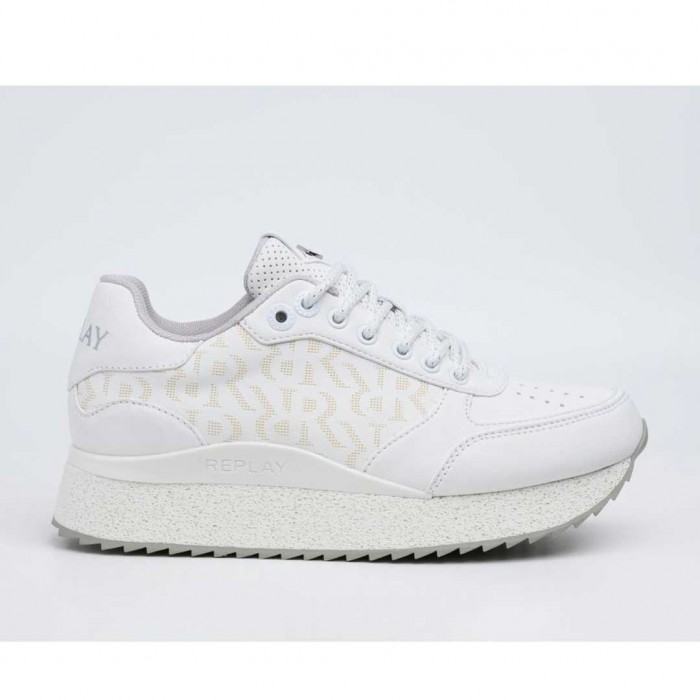 REPLAY WOMAN SNEAKER SHOES WHITE