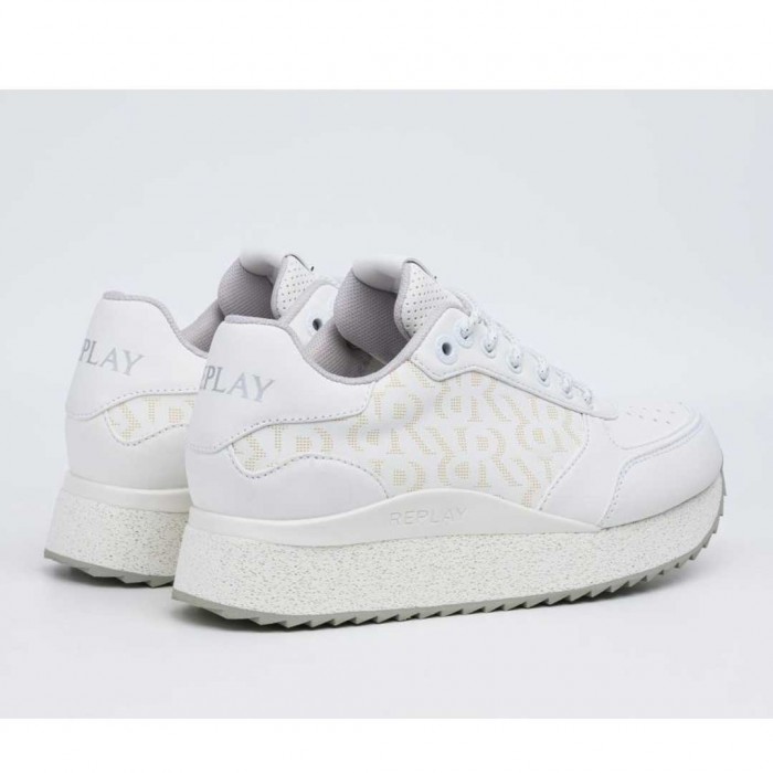 REPLAY WOMAN SNEAKER SHOES WHITE