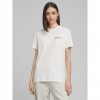 REPLAY WOMAN JERSEY T-SHIRT WITH LETTERING WHITE REPLAY WOMAN JERSEY T-SHIRT WITH LETTERING WHITE