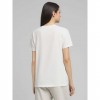 REPLAY WOMAN JERSEY T-SHIRT WITH LETTERING WHITE REPLAY WOMAN JERSEY T-SHIRT WITH LETTERING WHITE