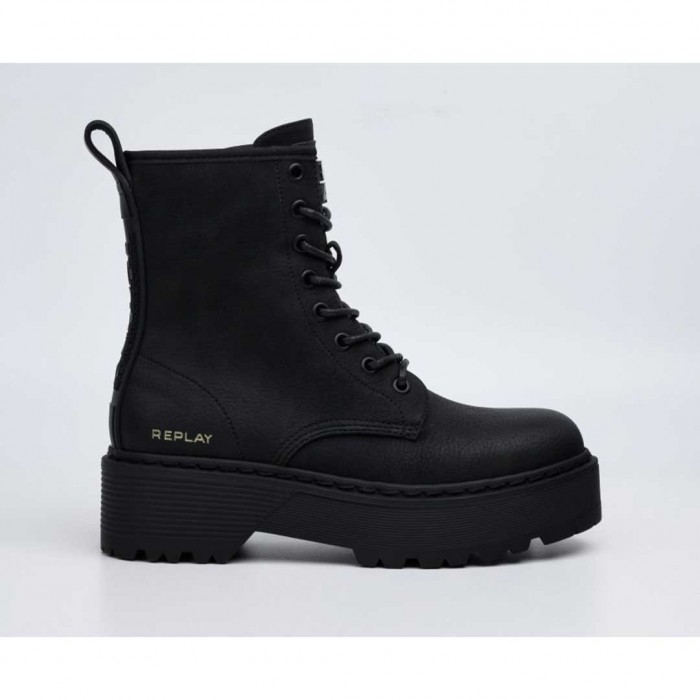 REPLAY WOMEN BOOTS BLACK