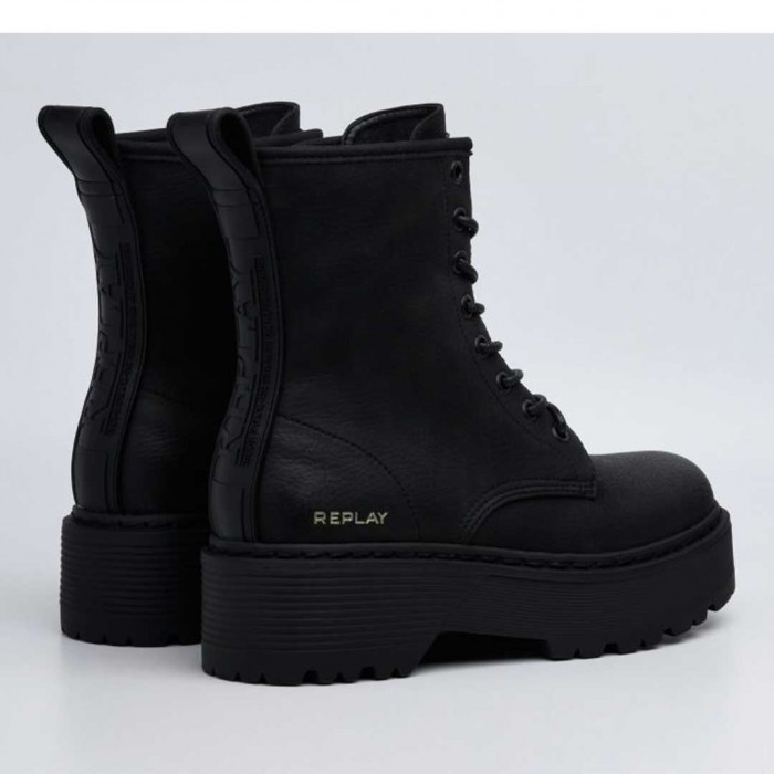REPLAY WOMEN BOOTS BLACK